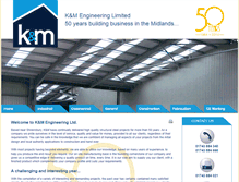 Tablet Screenshot of kandmengineering.co.uk